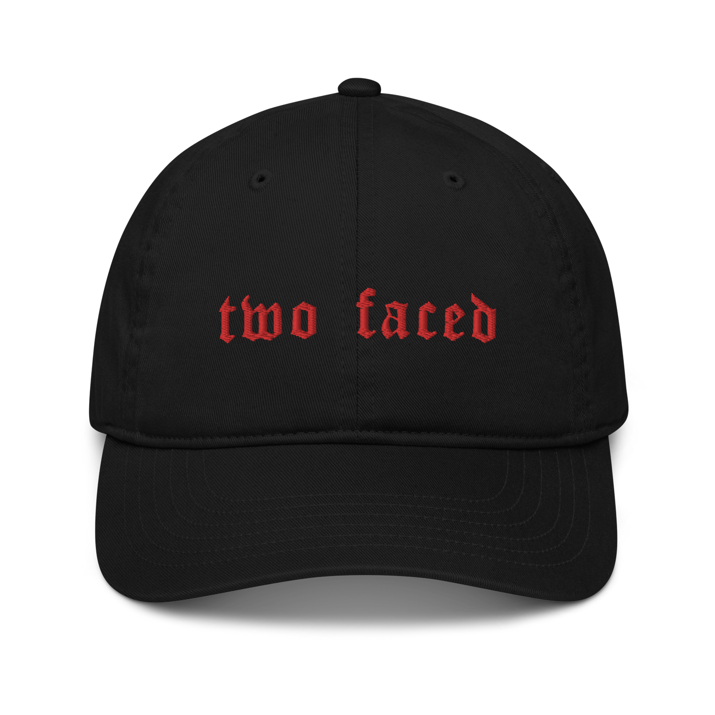 two faced premium dad hat